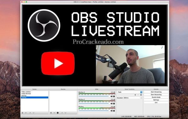 OBS Studio 30.0.0 Crackeado + Torrent Download 2024